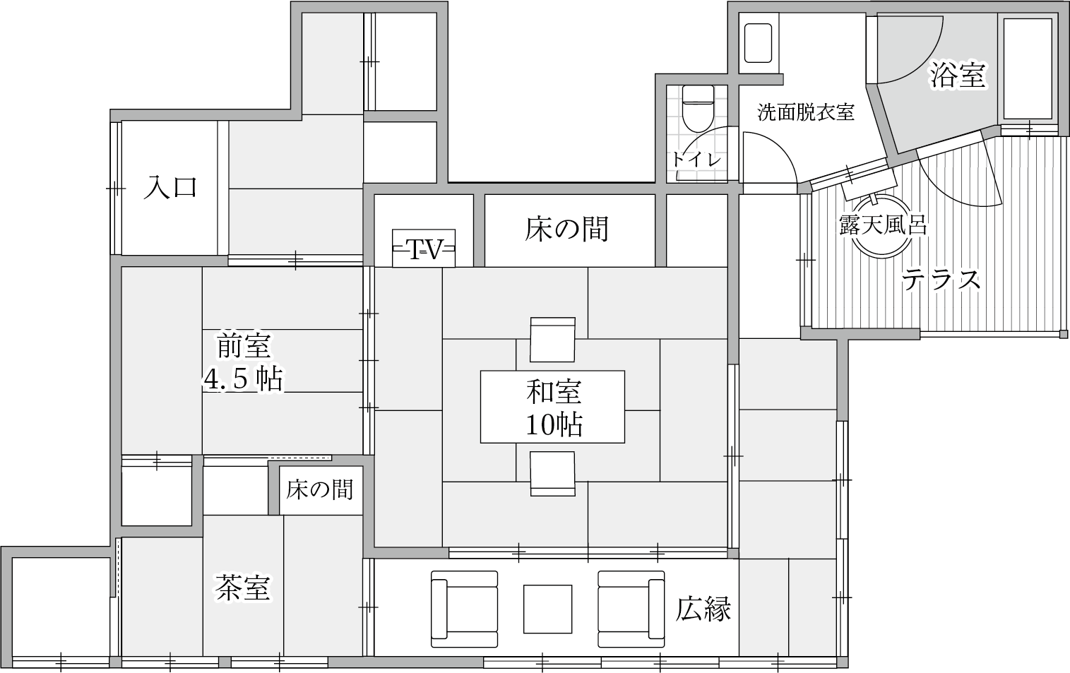 お部屋見取り図