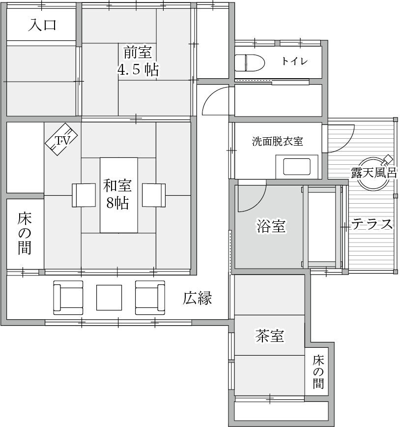 お部屋見取り図