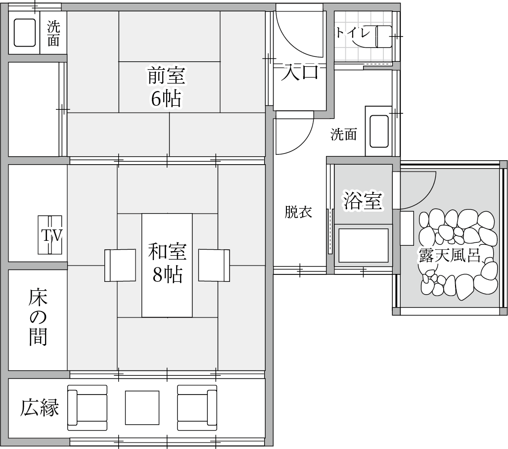 お部屋見取り図