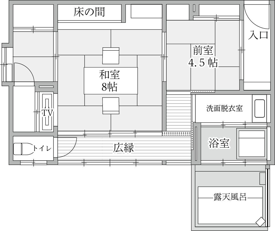お部屋見取り図