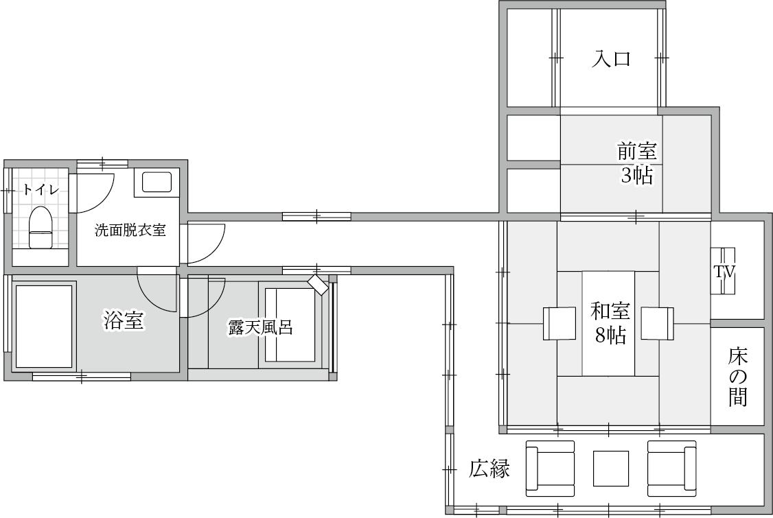 お部屋見取り図