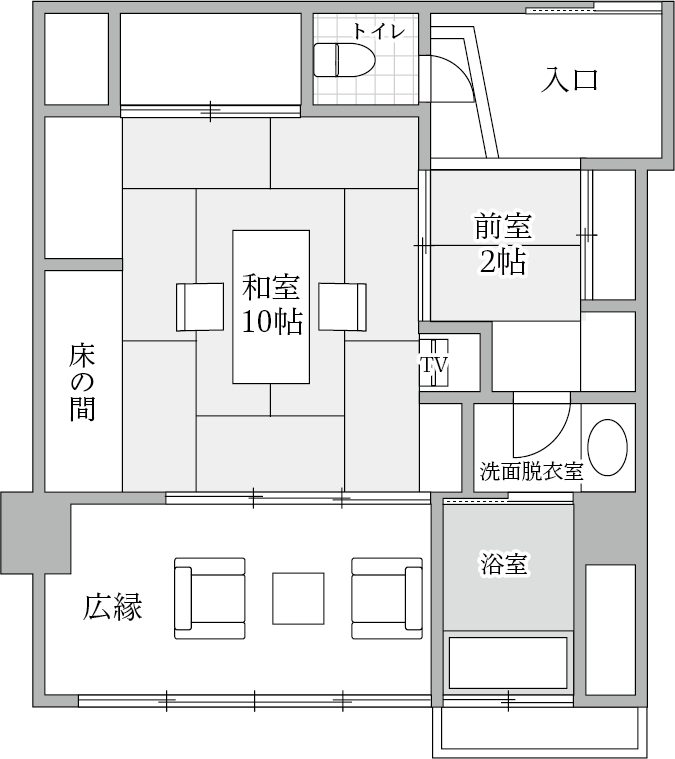 お部屋見取り図
